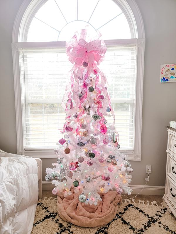 ★hug your skin★ Ornament Print Top Grayish Pink Kids Pima Snug Fit Pajama Set in Cherry Orchard