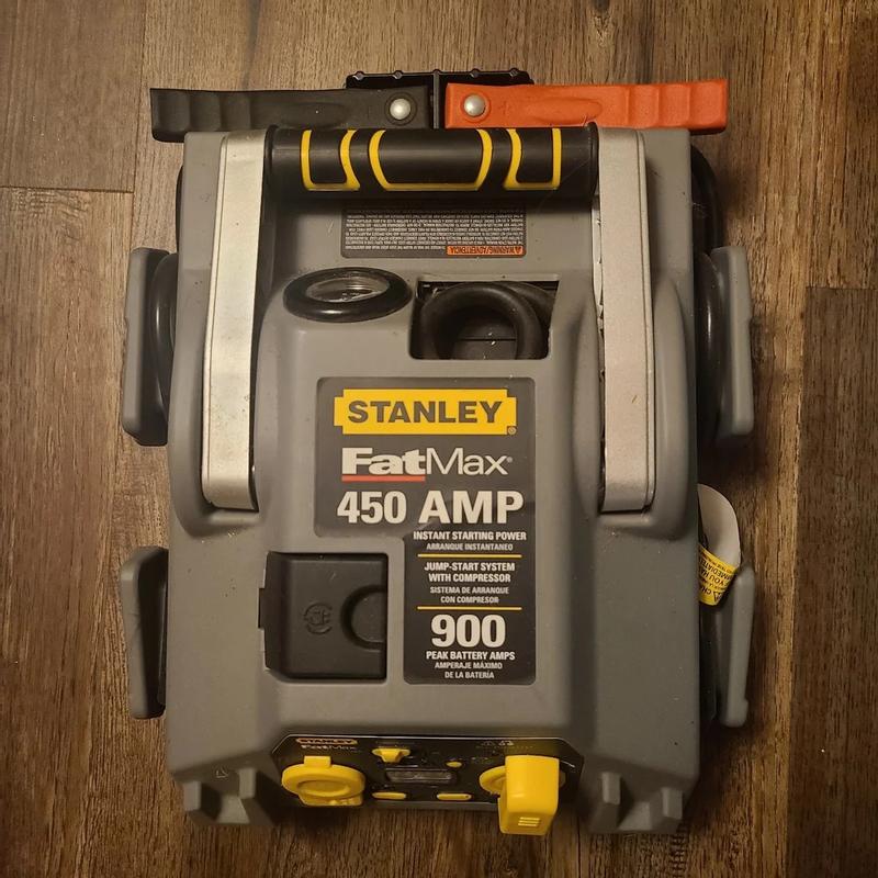 STANLEY FATMAX 450 Amp Jump Starter with Compressor