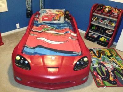 Step2 Corvette Toddler To Twin Bed With, Step2 Corvette Tool Dresser Chest Freezer
