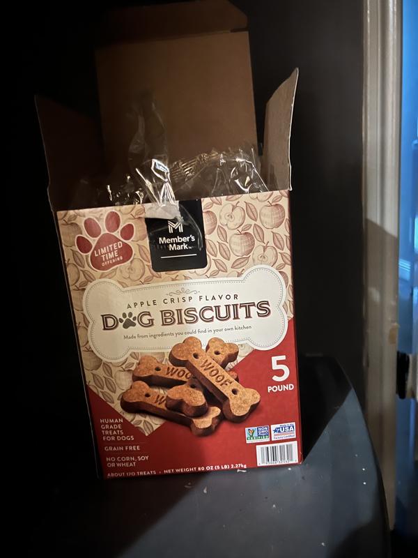 Member s Mark Apple Crisp Dog Biscuit Treats 5 lbs. Sam s Club
