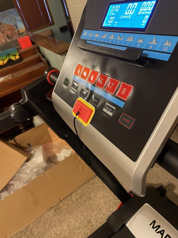 Marcy pre assembled foldable treadmill hot sale