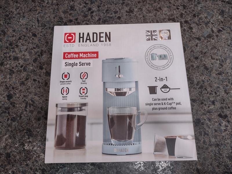 Haden Single-Serve 2 in 1 Coffee Maker for Single-Serve Pods and Ground  Coffee - Sam's Club