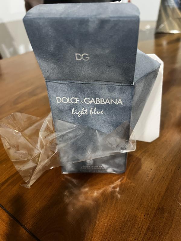 Dolce & Gabbana Eau de Toilettes Spray, Light Blue, 4.2 Fl Oz For Men  or/and Pour Homme