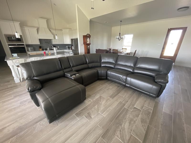 Carrington 6 Piece Sectional Sofa Baci Living Room