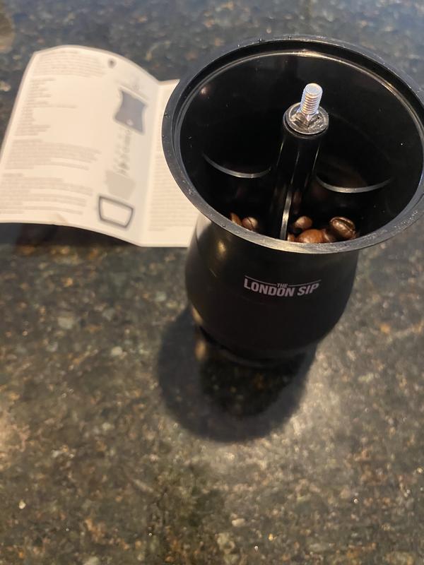 London Sip Black Manual Coffee Grinder