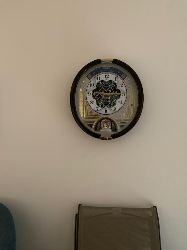 Seiko Melodies In Motion Clock 2018 Sam's Club