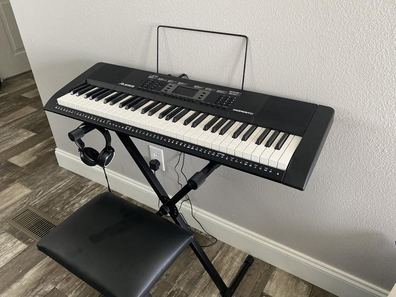 Clavier 61 touches ALESIS HARMONY 61 MKIII+Stand+Banquette+Casque+