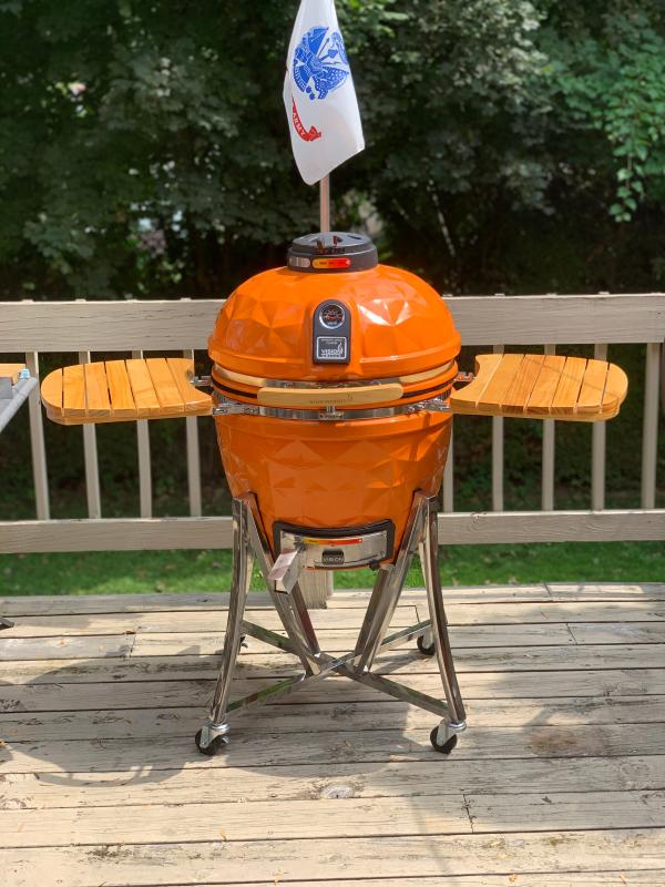 Kamado vision grill on sale reviews