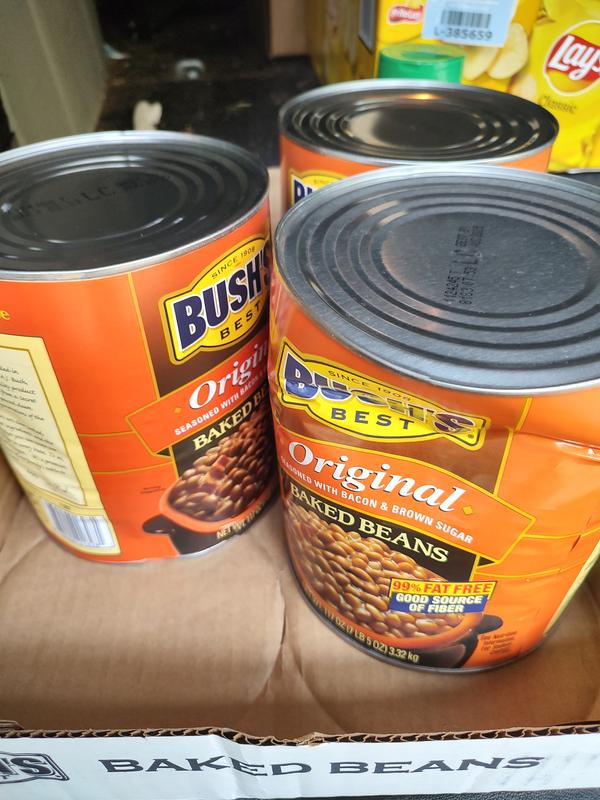 Bush's Best Bean Pot Baked Beans - 117 ounces (7 lb-5 oz) Can