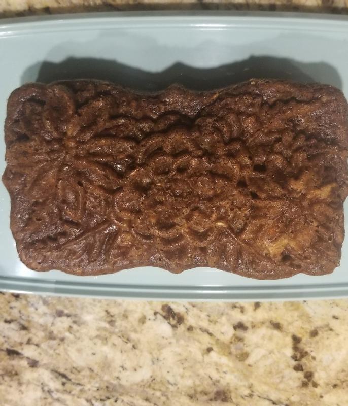 Nordic Ware Toffee Wildflower Loaf Pan with Loaf Keeper - Sam's Club