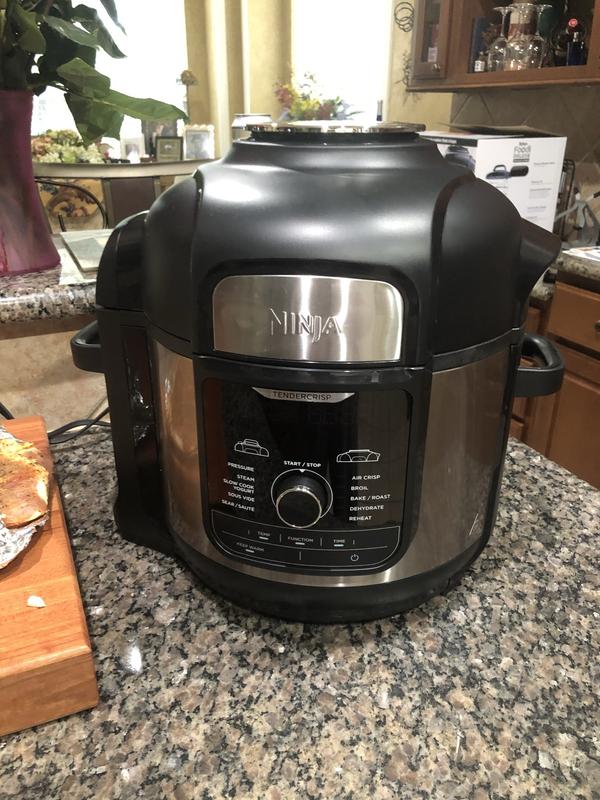 NINJA Foodi 8 Qt. Stainless Steel Pressure Cooker and Air Fryer