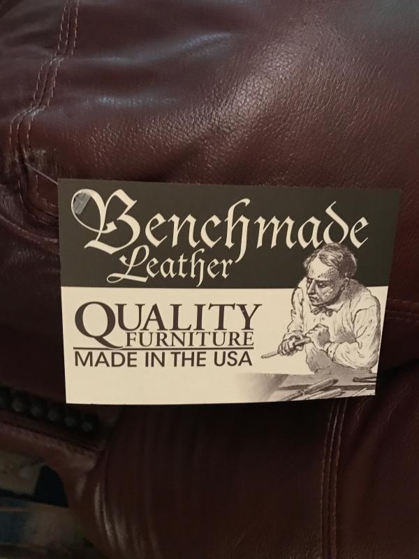 Bristol Vintage Leather Craftsman Living Room 4 Piece Set Baci Living