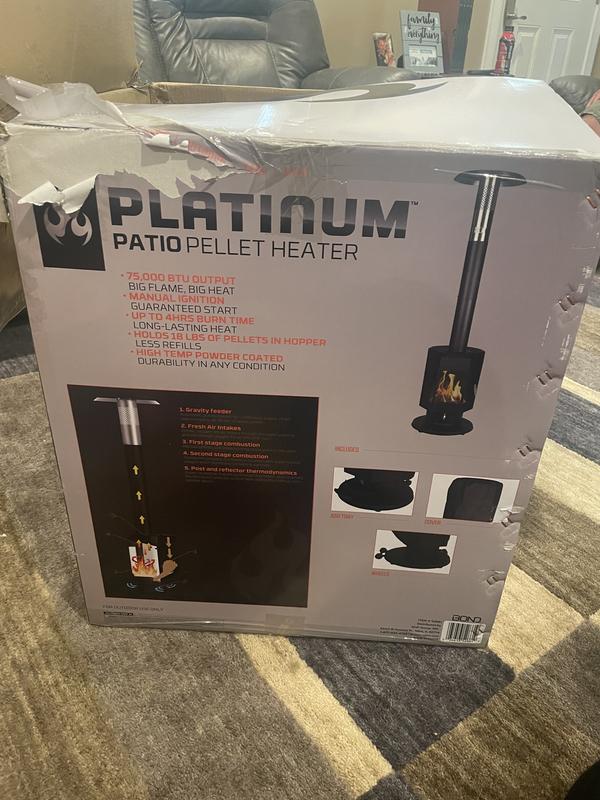 Bond Platinum Patio Pellet Heater