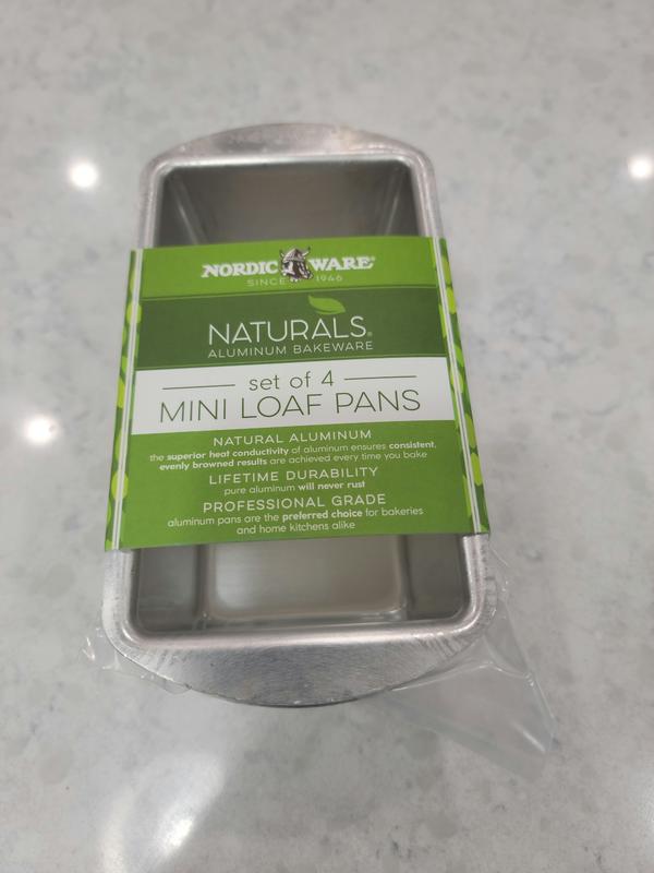 Nordic Ware Natural Aluminum 1lb Loaf Pan, 2 Pack - Sam's Club
