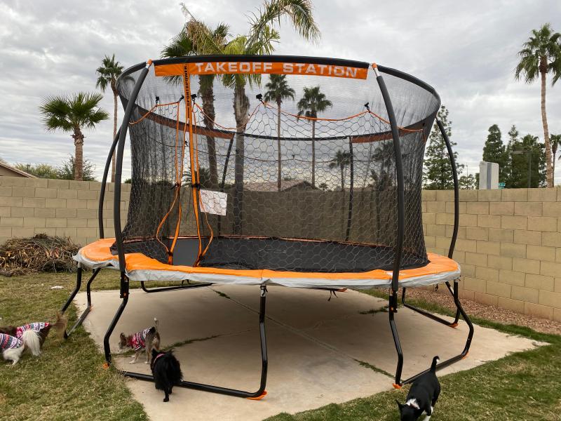 15 Steelflex Trampoline with Electron Shooter Sam s Club