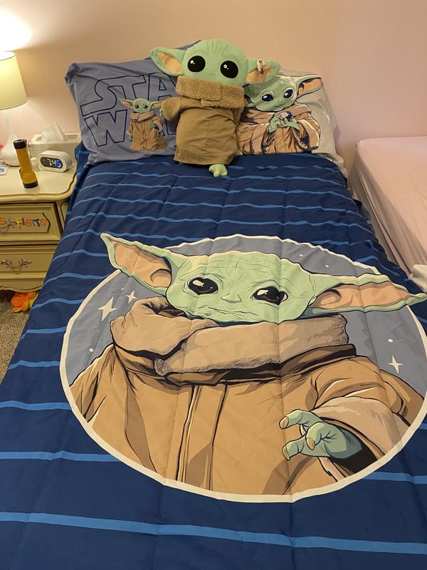 Baby yoda deals bedding set