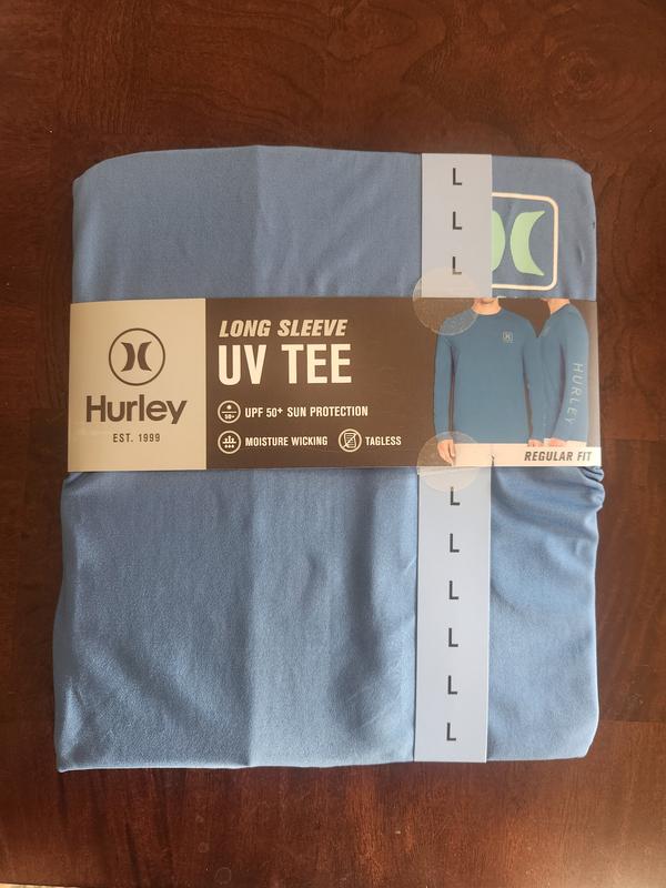 Hurley Boys Long Sleeve Moisture Wicking UV T-Shirt | eBay