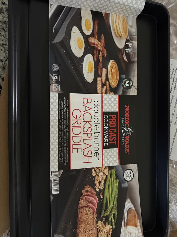 The Rock Plus Reversible Grill Griddle Costco Nordic Ware Ceramic