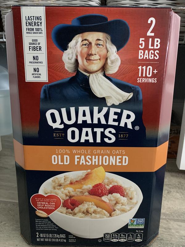 Quaker Oats Old Fashioned Oatmeal, 5 lbs, 2-count – WePaK 4 U Inc.