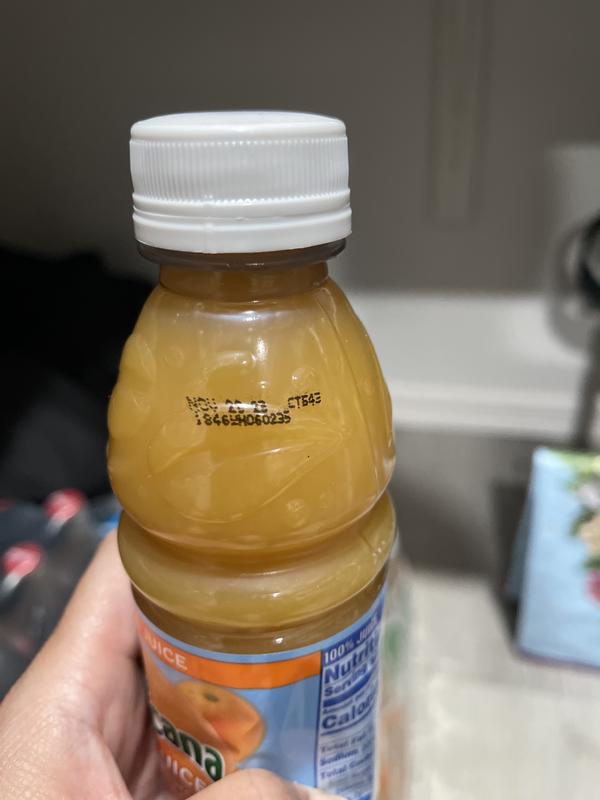 Expired orange juice sale