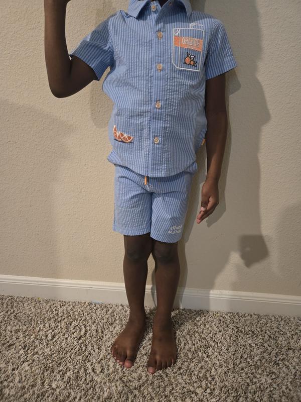 Scotch & Soda Toddler Boys Seersucker Set - Sam's Club