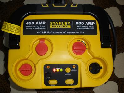 STANLEY FATMAX 450 Amp Jump Starter with Compressor - Sam's Club