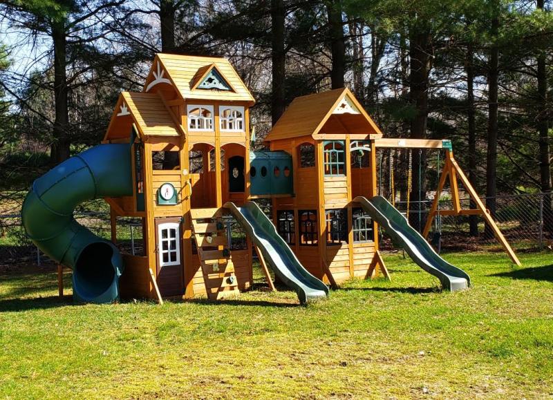 kidkraft paramount wooden playset