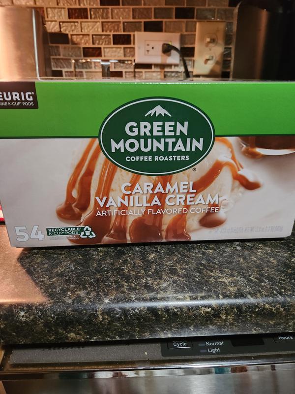 Green mountain coffee caramel vanilla clearance cream