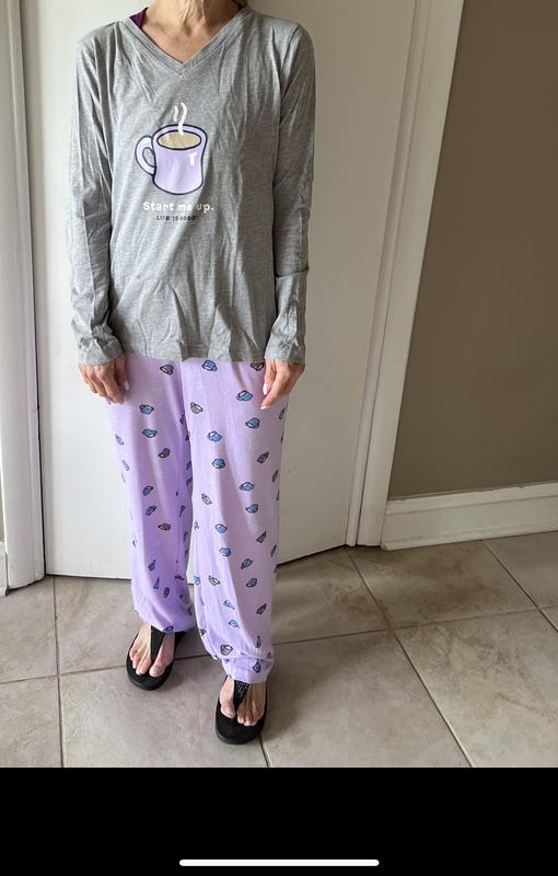 LOFT Ladies Henley Sleep Set - Sam's Club