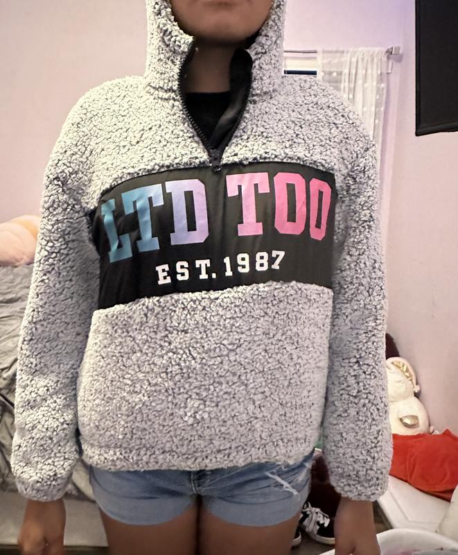 Limited Too Girls Sherpa Half Zip Sam s Club