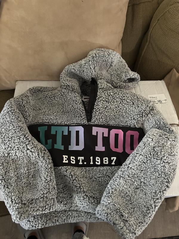 Limited Too Girls Sherpa Half Zip Sam s Club