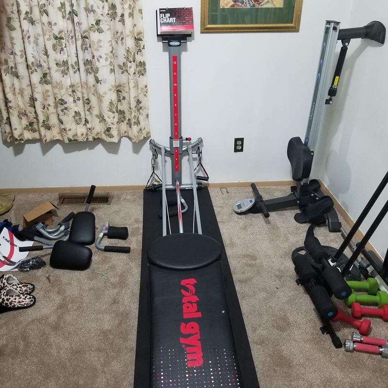 Total gym xl7 home gym with dvds reviews sale