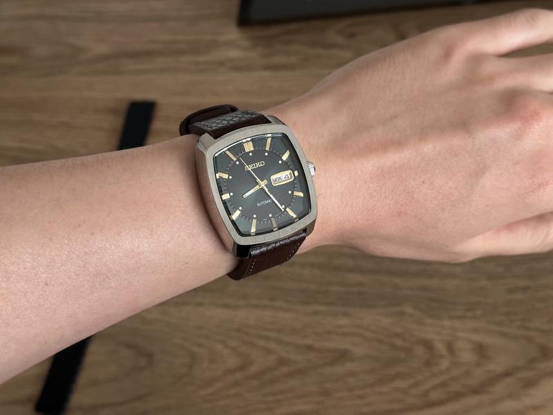 Seiko Recraft Series Automatic Leather Watch, 40mm - Sam's Club
