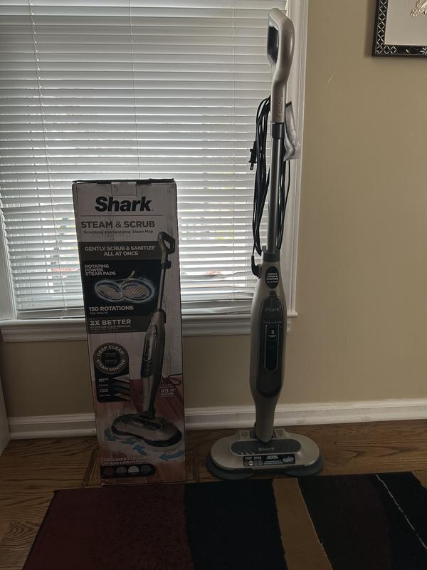 Shark S7000amz Steam Mop, Steam & Scrub All-in-One Scrubbing and Sanitizing, 2 Steam Modes