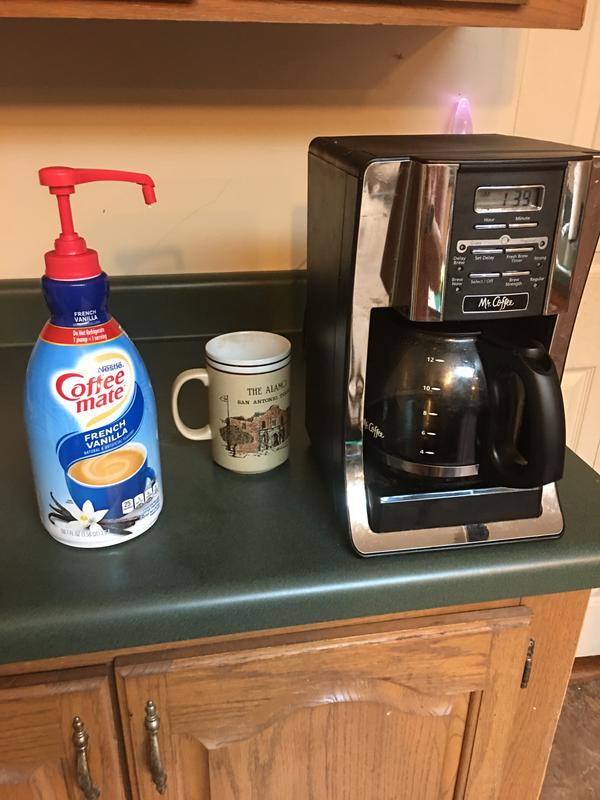 Nestle Coffee mate Liquid Creamer Pump, French Vanilla (50.7 fl. oz.) -  Sam's Club