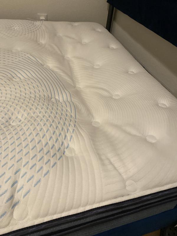 Serta ashbrook euro on sale top plush mattress