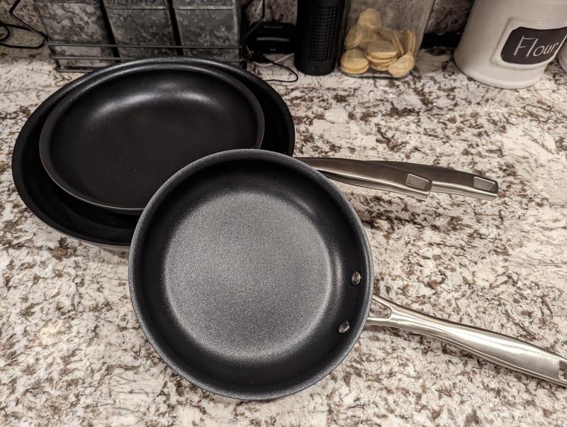 Member's Mark 3-Piece Hard Anodized Fry Pan Set - Sam's Club