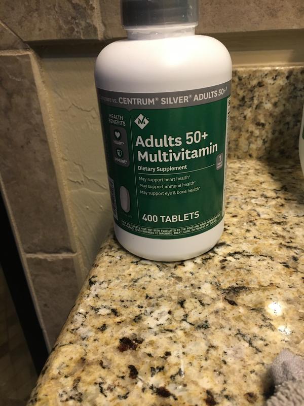 Member's Mark Adults 50+ Multivitamin Dietary Supplement, Heart and Immune  Health (400 ct.) - Sam's Club