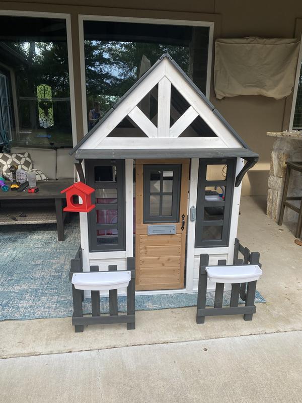 KidKraft Lakeside Bungalow Wooden Playhouse, White - Sam's Club