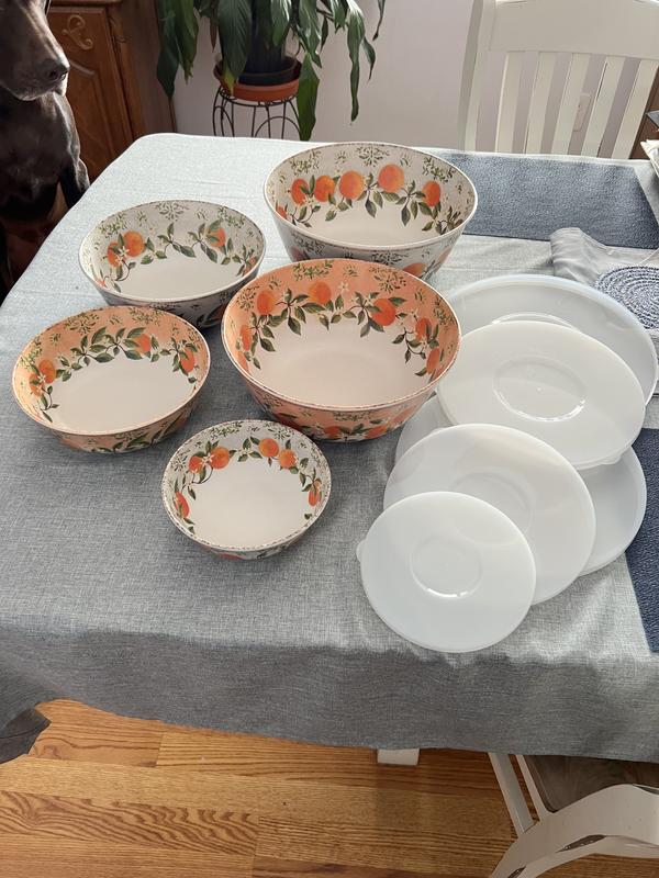 Melamine Bowls with Lids, 10-Piece Set (Assorted Colors) - Sam's Club
