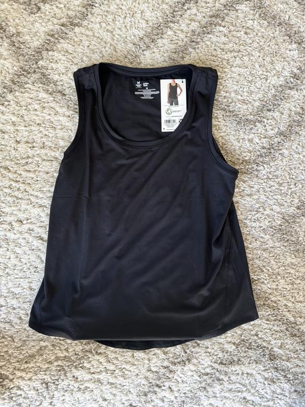 Member's Mark Ladies Everyday Perforated Active Tank (as1, Alpha, x_s,  Regular, Regular, Black) at  Women's Clothing store