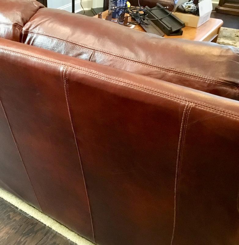 Bristol Vintage Leather Craftsman Living Room 4 Piece Set Baci Living