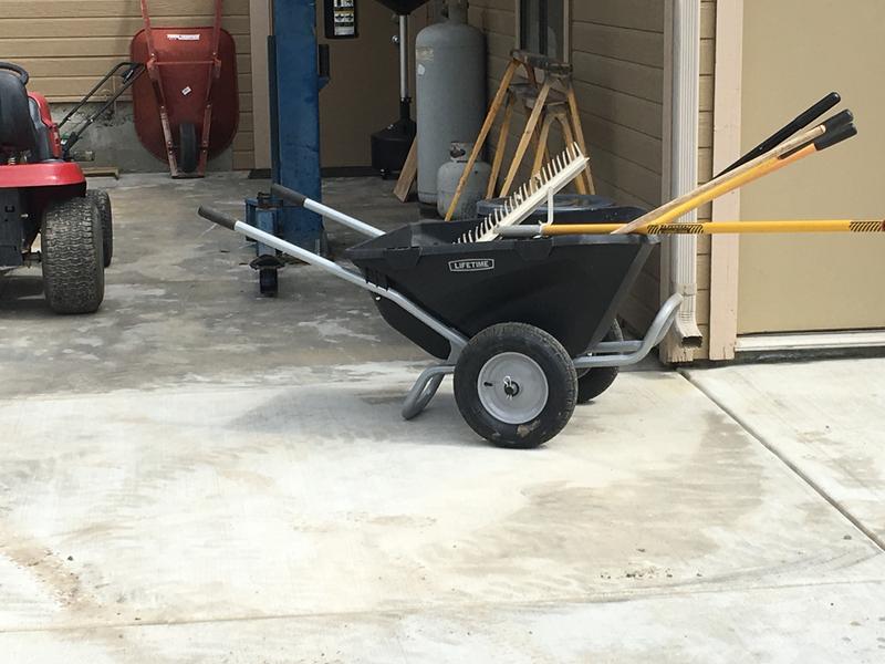 Lifetime products deals 65034 wheelbarrow