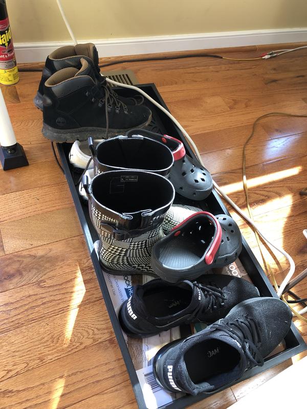 34 Decorative Rubber Boot & Shoe Tray