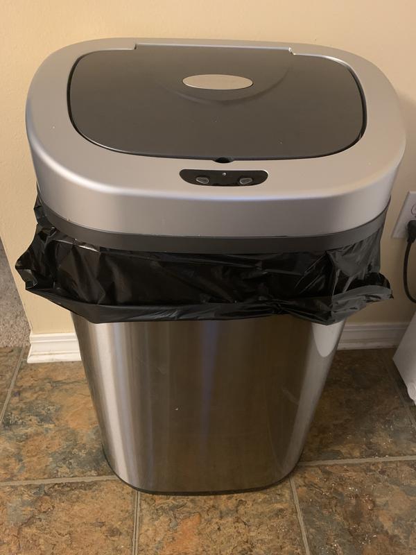 21 Gallon Touchless Kitchen Trash Can Family Size DZT-80-4