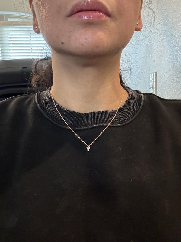 Sam's club diamond cross necklace deals