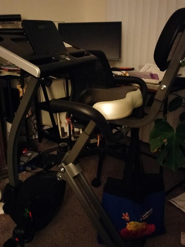 Wirk Ride Exercise Bike Workstation and Standing Desk Sam s Club