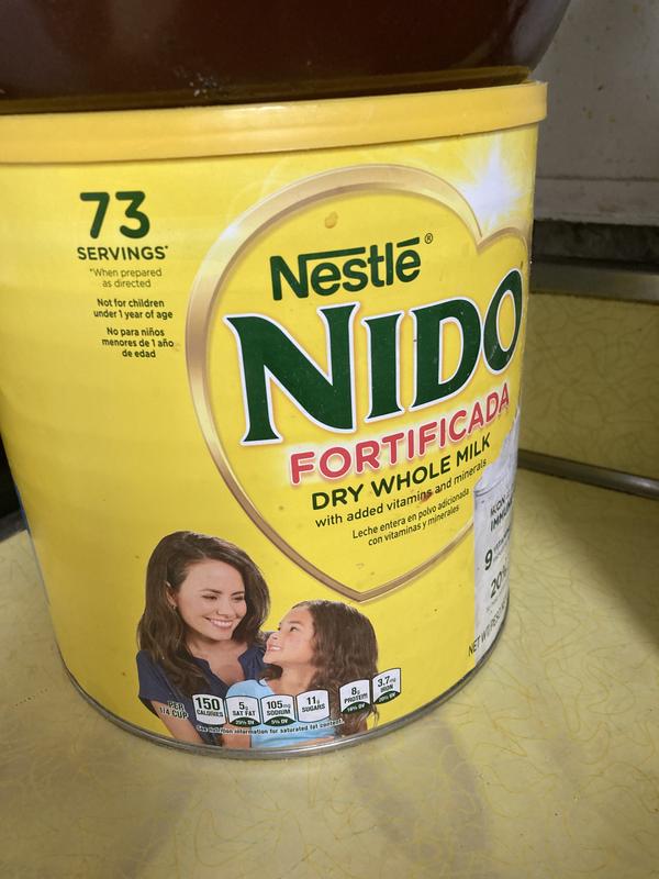 Nestle NIDO Fortificada Dry Whole Milk Powder (4.85 lb.) - Sam's Club