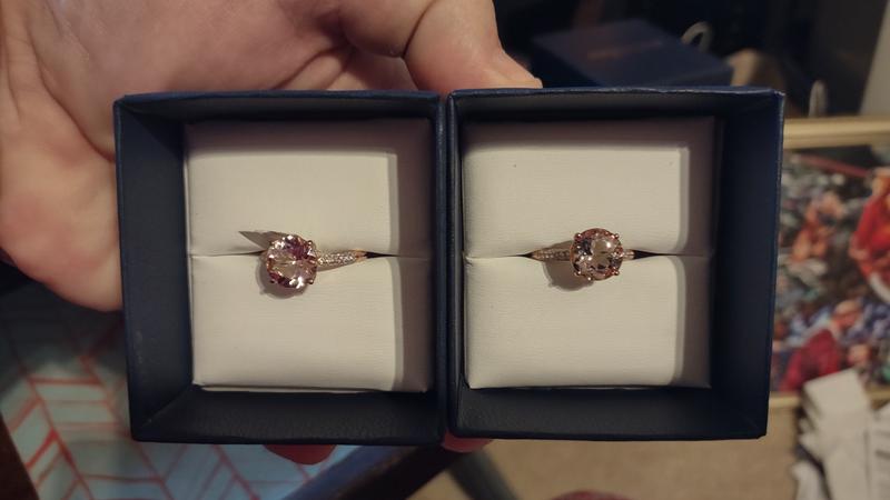 Morganite ring deals sam's club