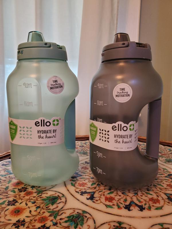 Ello Hydra Half Gallon Jug, 2-Pack (Grey/Yucca)